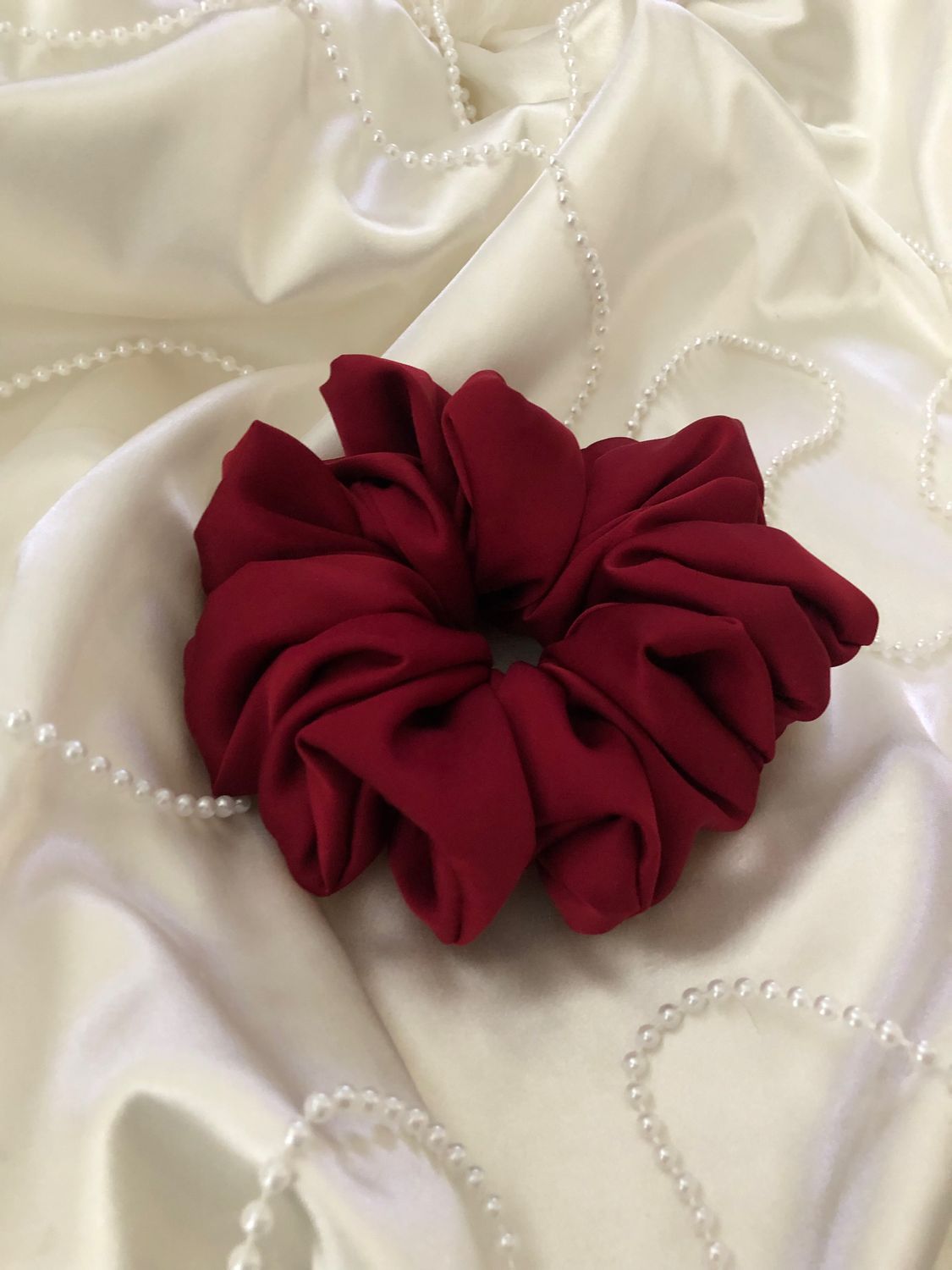 SCRUNCHIE OVERSIZED WINE