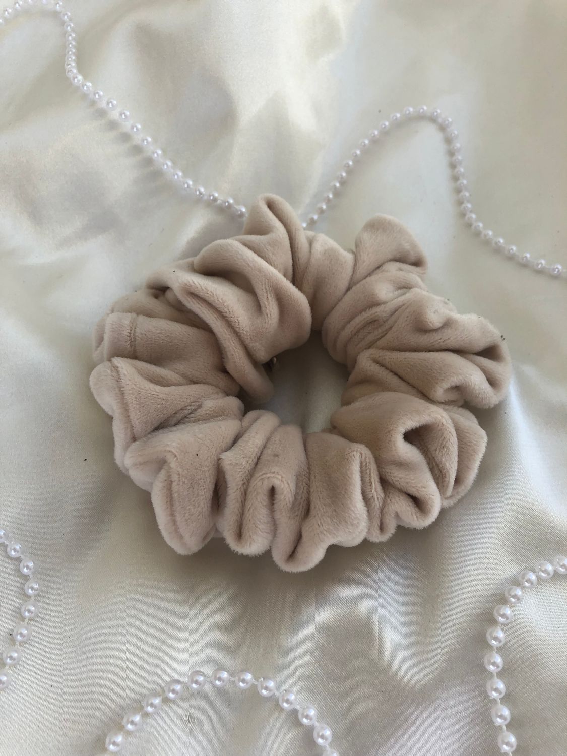 SCRUNCHIE STANDARD BEIGE