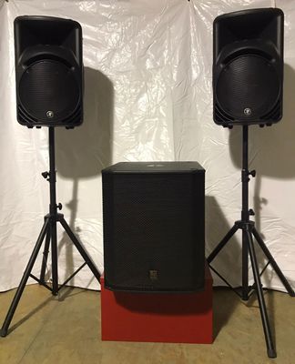 PA- Musikanlage Set 1200w