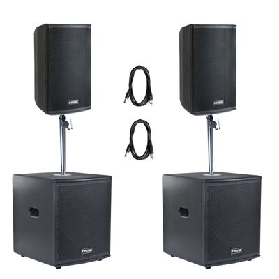 PA- Musikanlage Set Mega 1700w