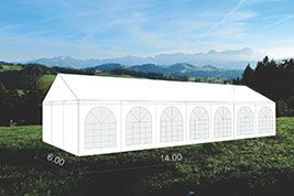 Festzelt – 6 x 14m