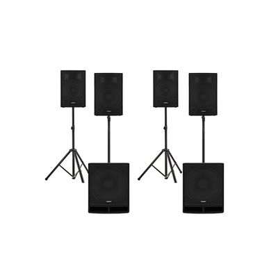 PA- Musikanlage Set Mega 4 1500w