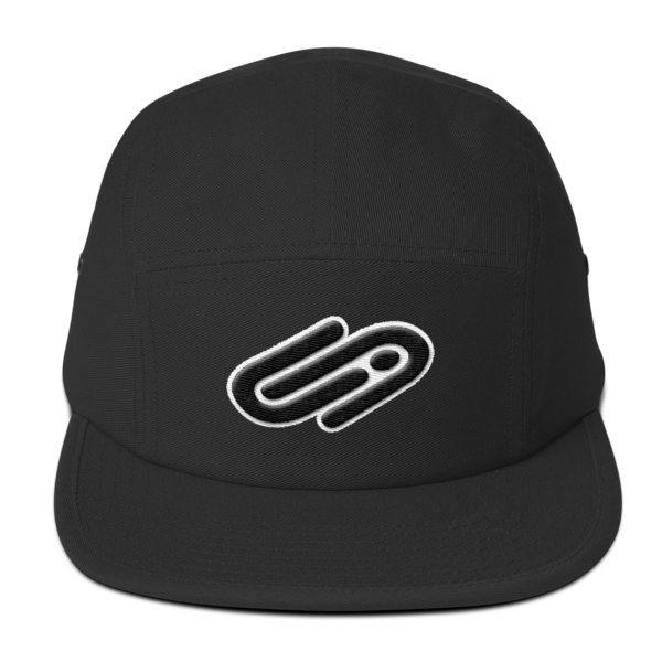 UNYTE Black Five Panel Cap