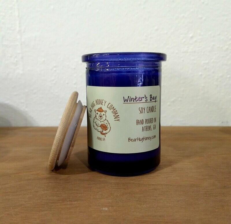 A Winters Bay Candle