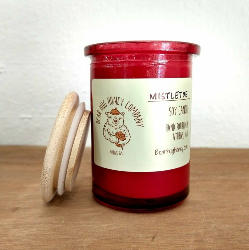 A Mistletoe Candle
