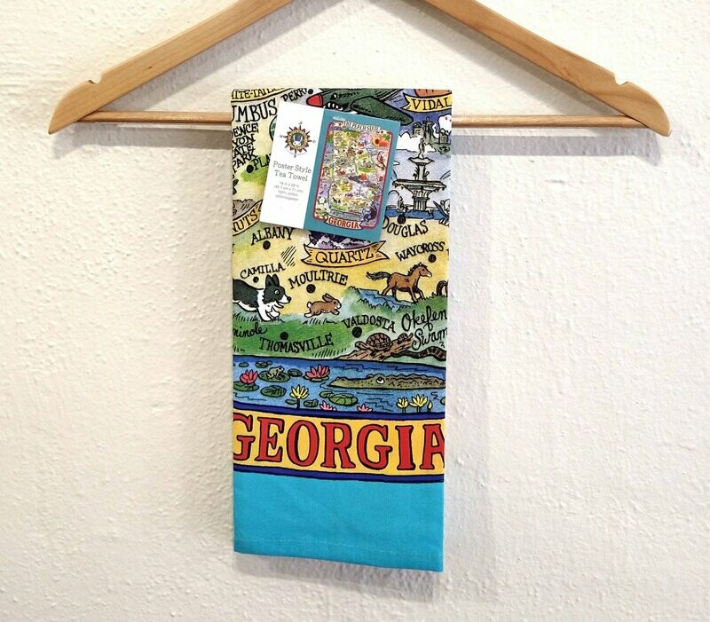 Kitchen Towel, Georgia Peach State Destinations