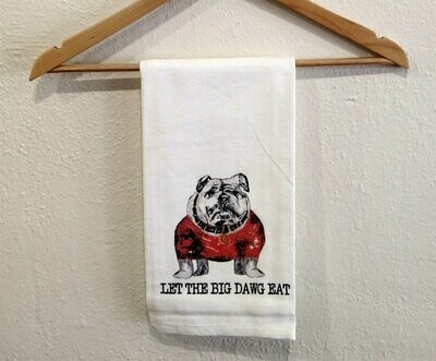 Kitchen Towel, Let the Big Dawg Eat