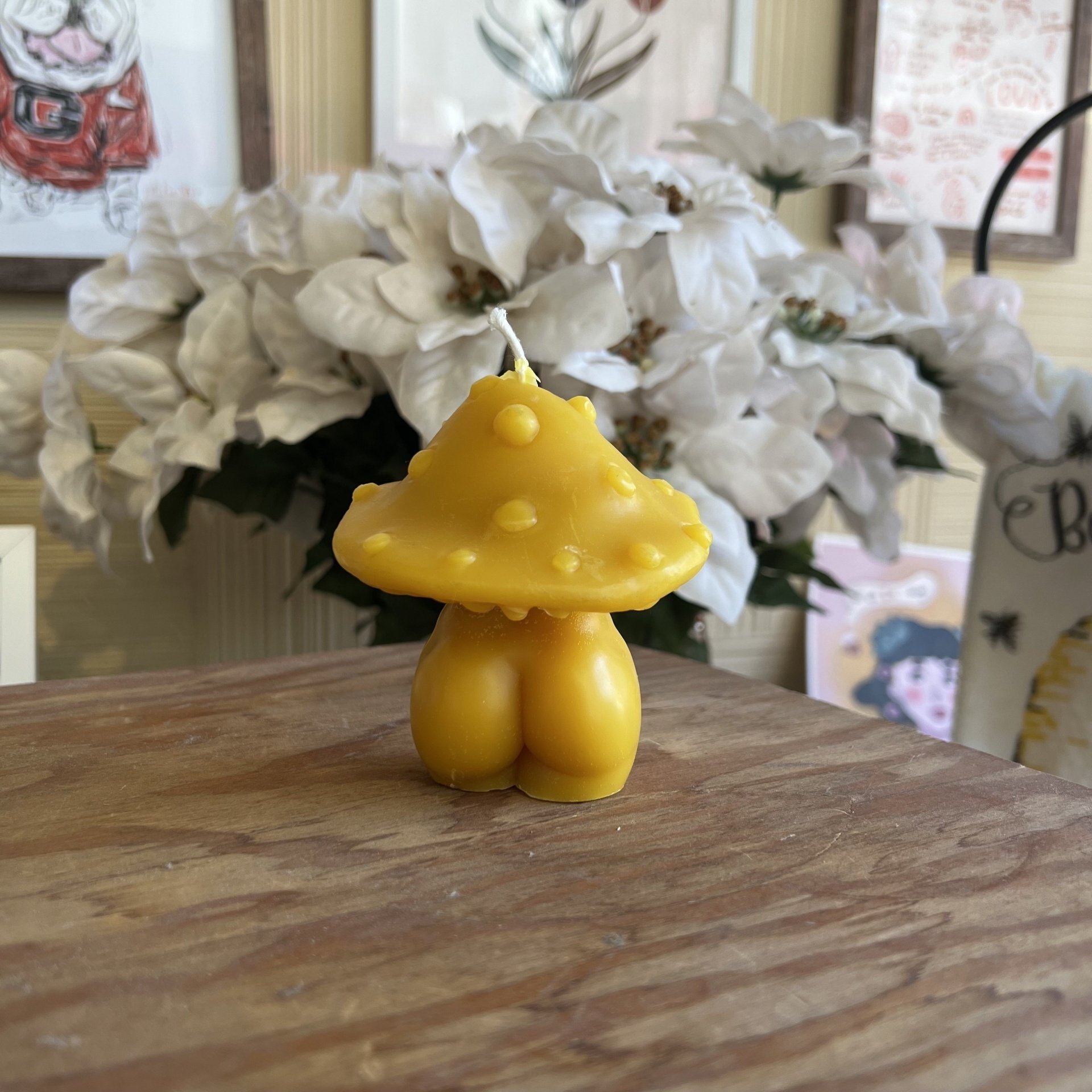 Mushroom Candles – Miss Bee Haven
