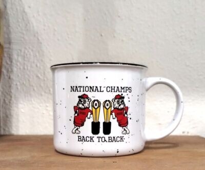 Coffee Mug - National Champs Back to Back