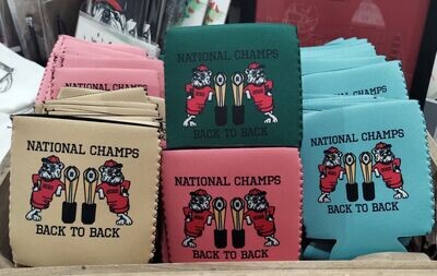 Koozies - National Champs Back to Back