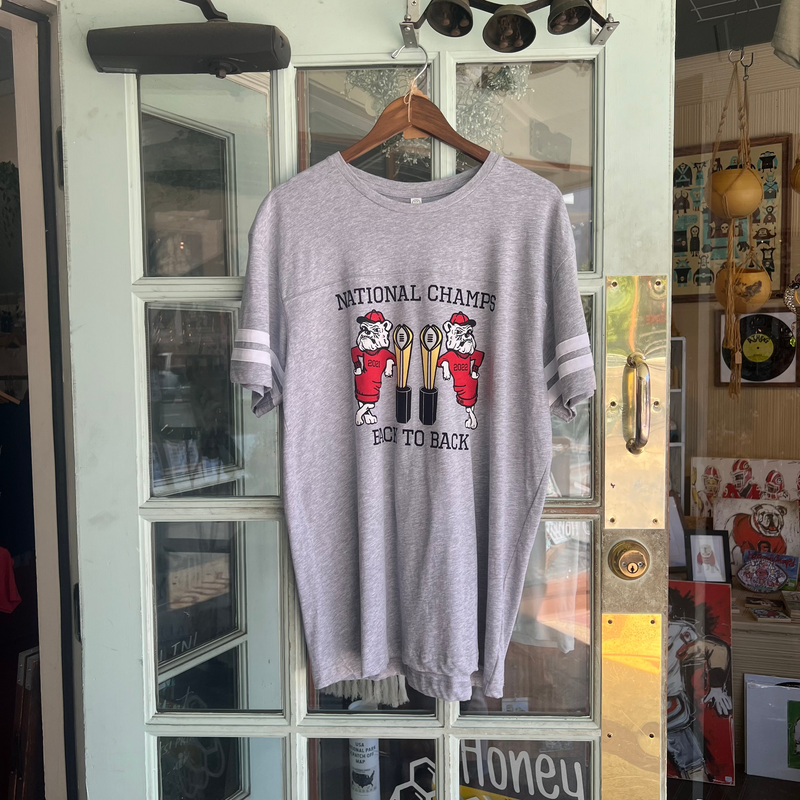Back to Back, National Champs! UGA T-Shirt