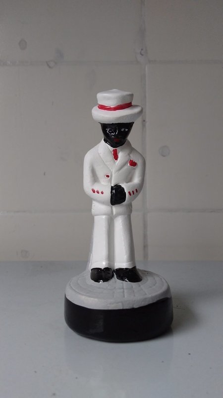 Imagens de gesso - Zé Pilintra 15 cm