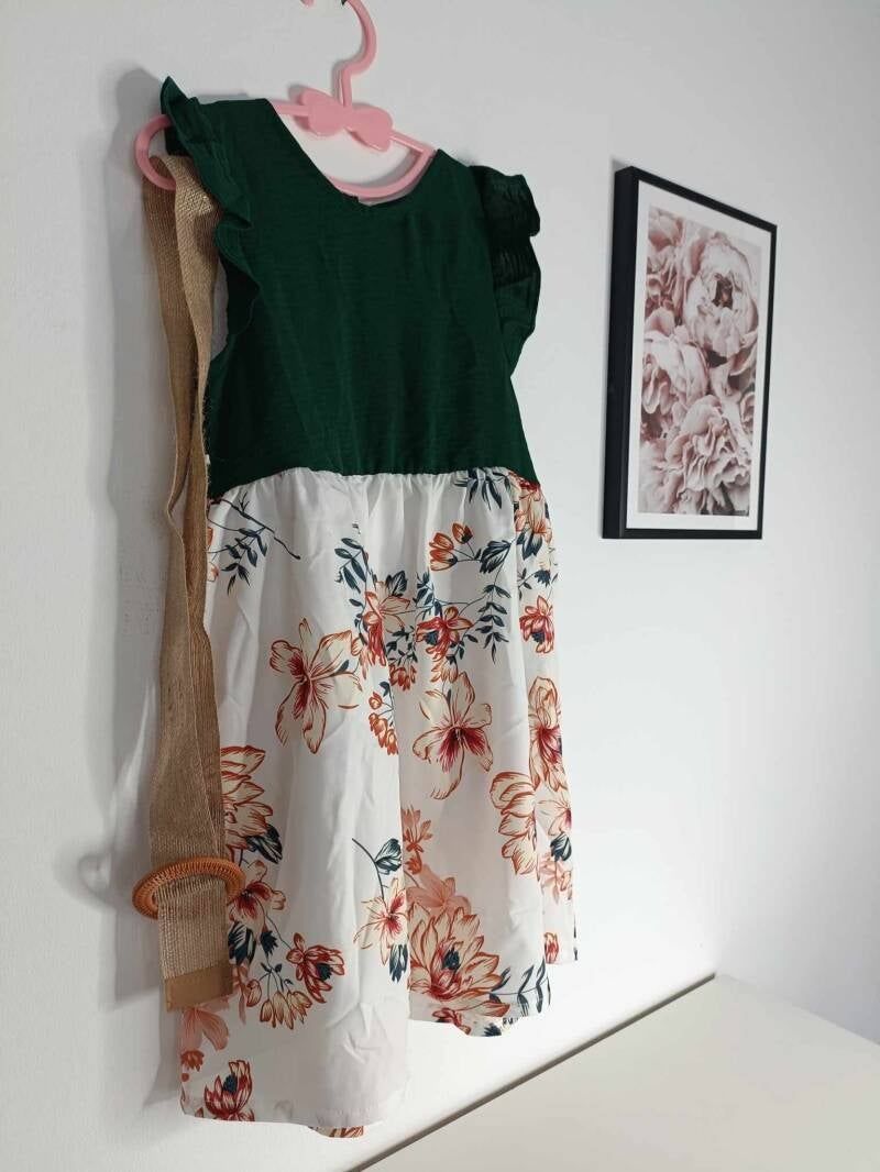 Kleedje met bloemen Meisje.