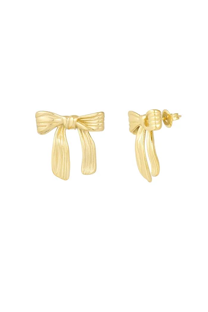 Oorbellen lovely bow.