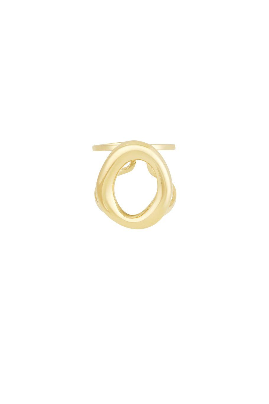 Bold circle ring.