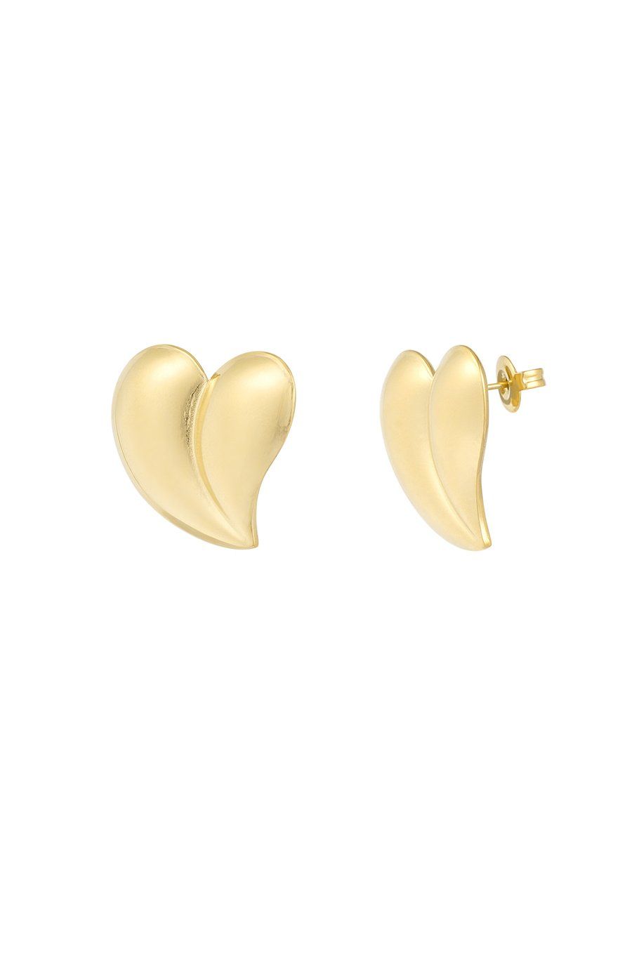 Oorbellen chrome heart.