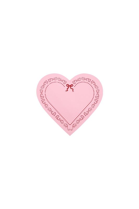 Gift of love stainless steel hartjes oorbellen.