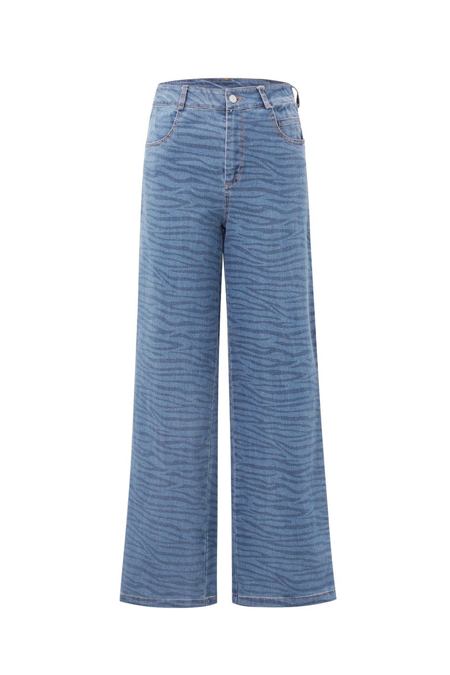 Twinning zebra stijl broek.
