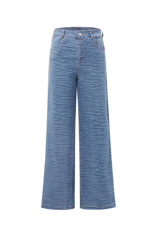 Twinning zebra stijl broek.