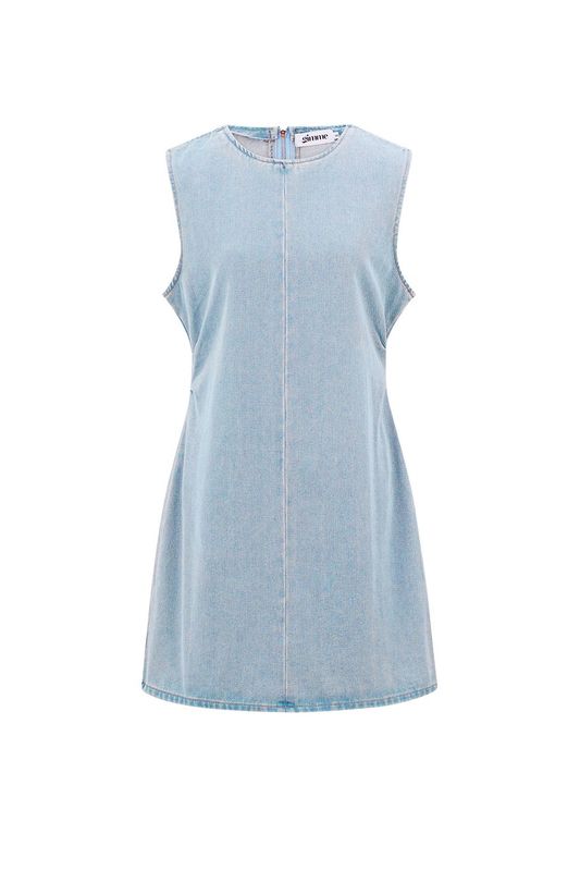 Cute Mini Denim Dress