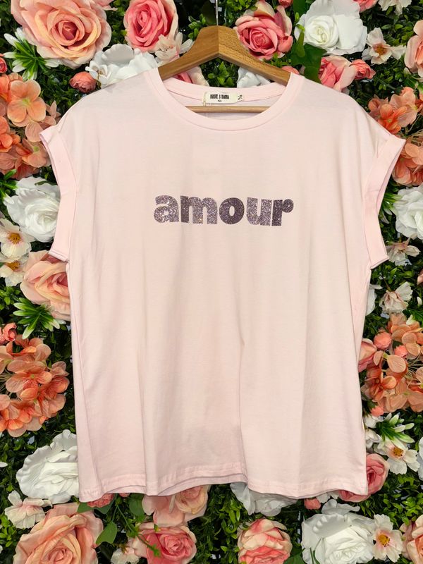 T-Shirt Amour Blinkend.