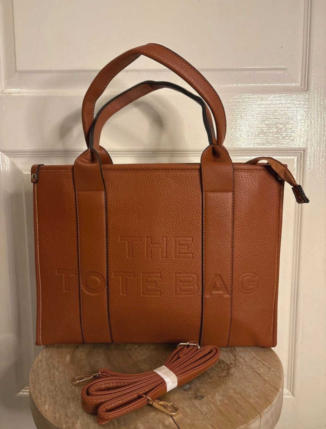 Tote bag Groot Bruin.