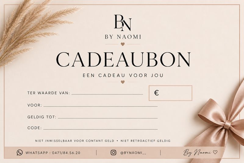 Cadeaubon - By Naomi.