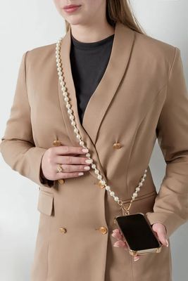 Telefoonkoord pearl addiction.