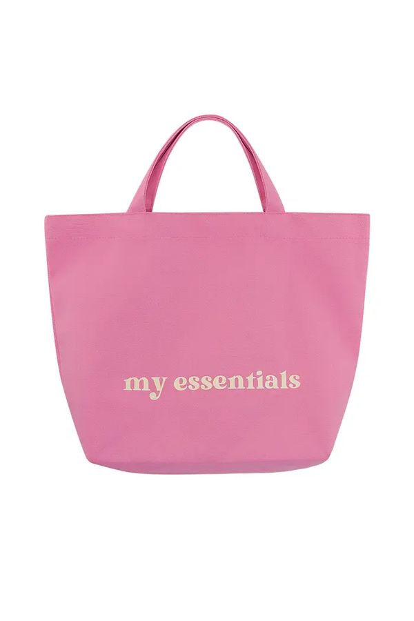 Canvas shopper.