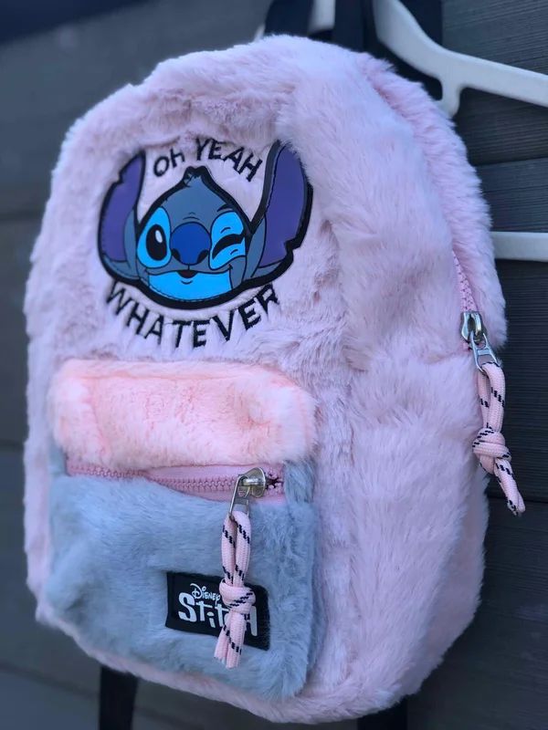 Lilo &amp; Stitch Fluffy Rugzak.