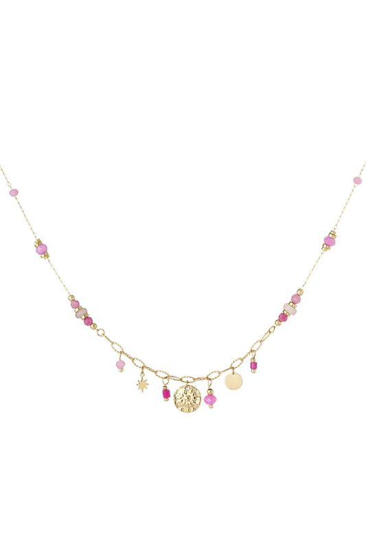 Zomer vibe ketting.