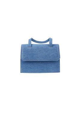 Mini denim tas - blauw.