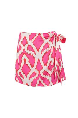 Skort tropical bliss - fuchsia.