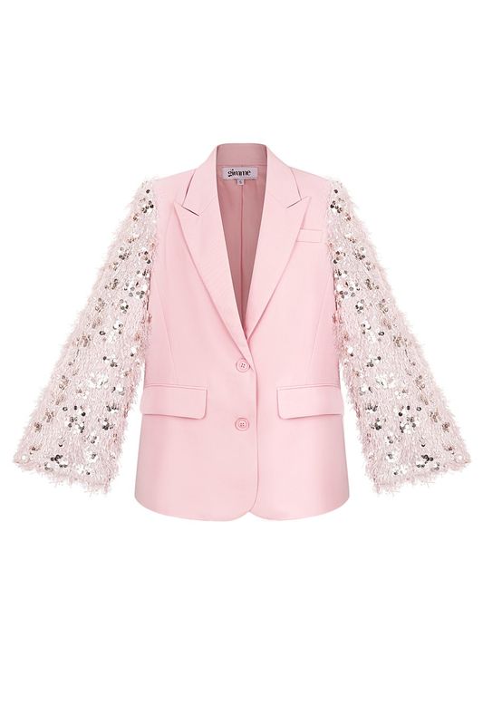Blazer fluffy sparkle.