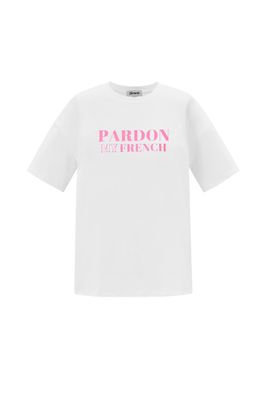 T-shirt Pardon My French.