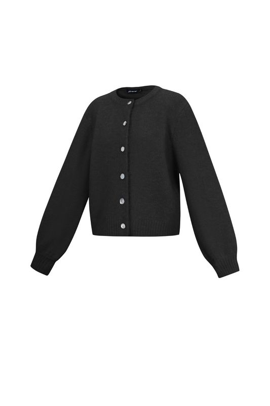 Gebreid vest.