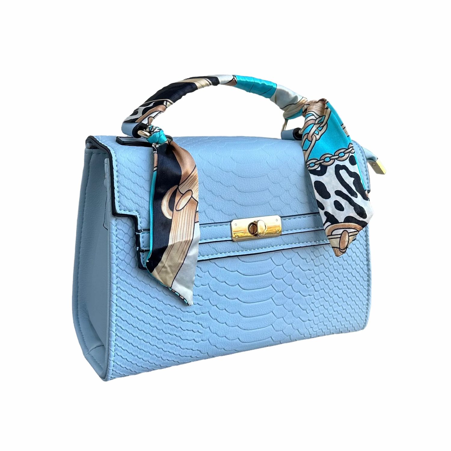 Tas met Sjaal Croco Groot.