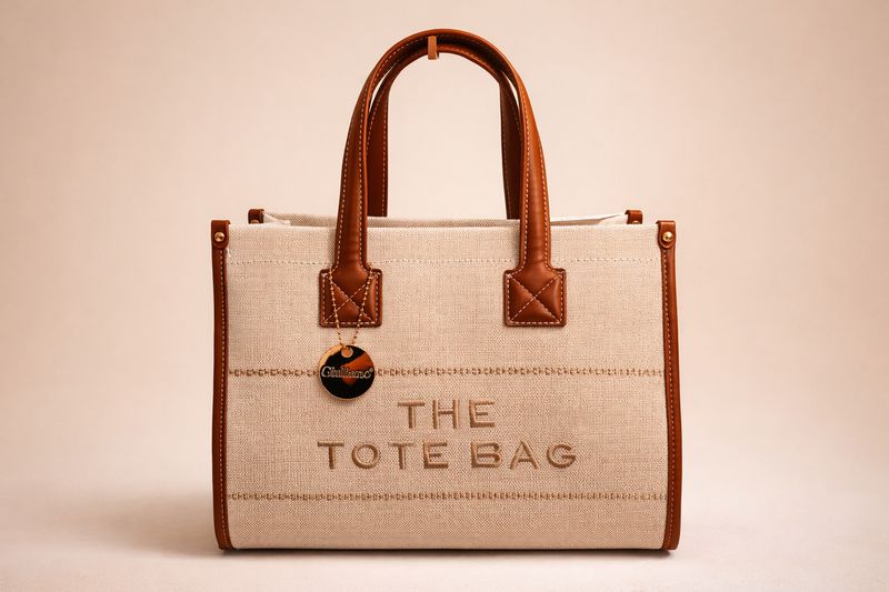 Kunstlederen Handtas Totebag.