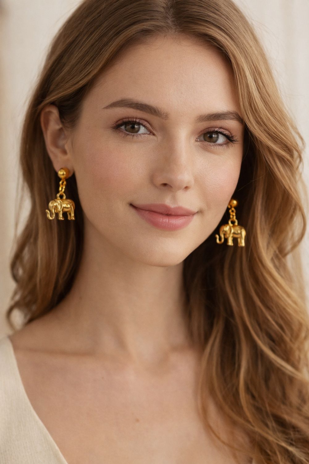 Olifanten oorbellen.