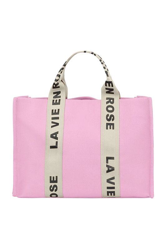 La vie en rose shopper.