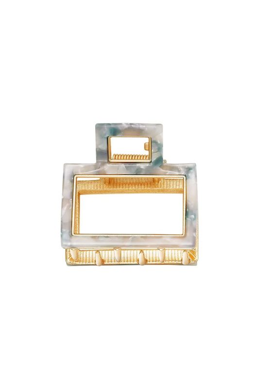 Open haarspeld marmer.