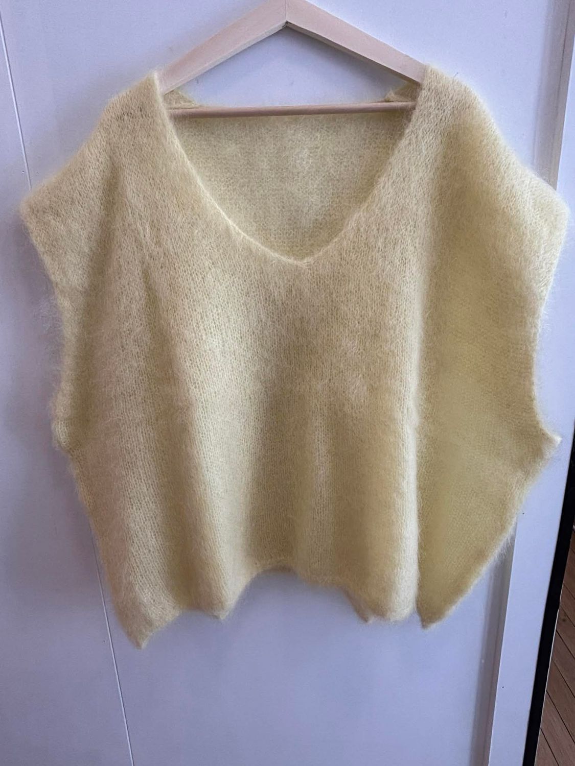 Zachte V-hals Spencer