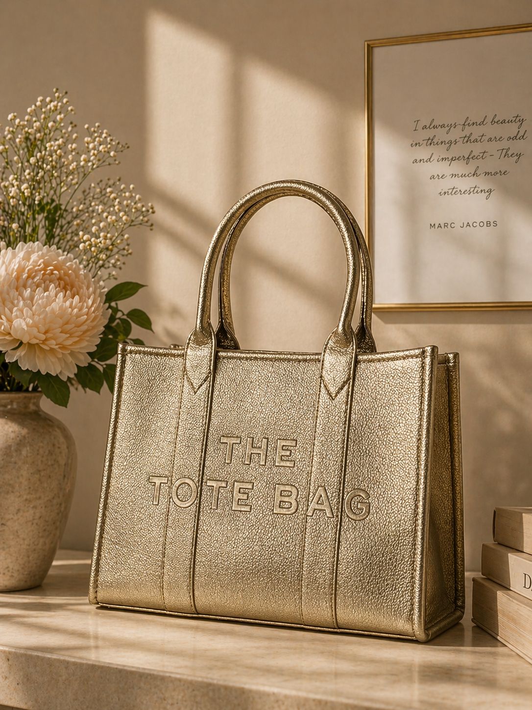 Totebag Groot - Goud.