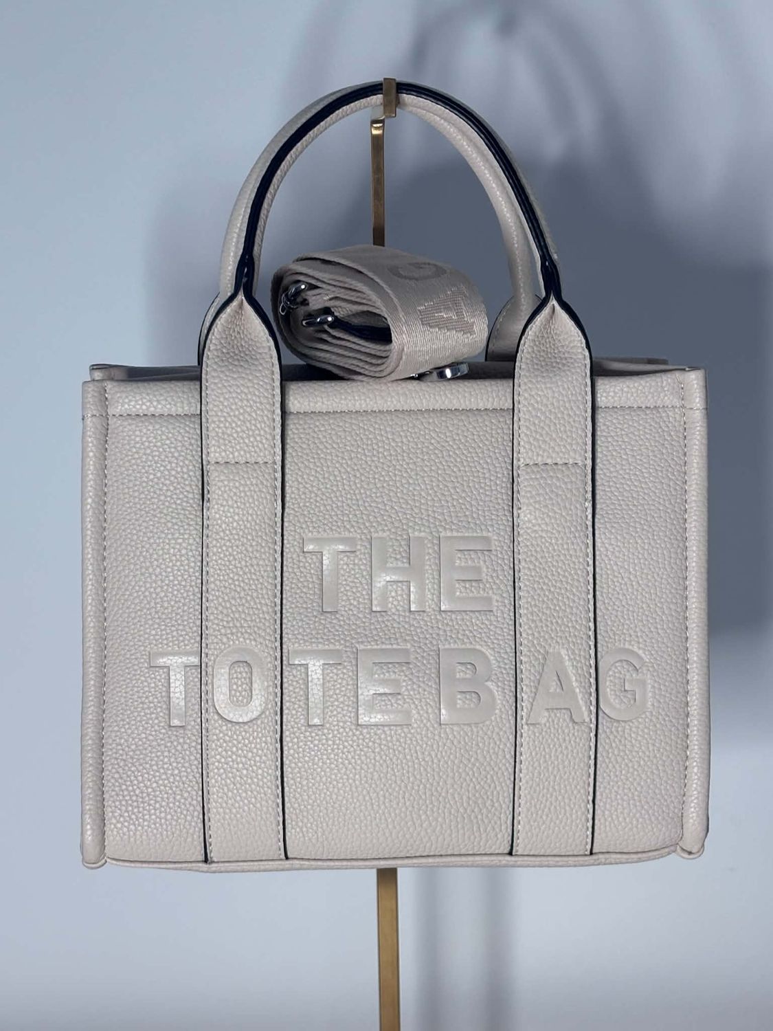 The Tote Bag - Beige /Gebroken wit.
