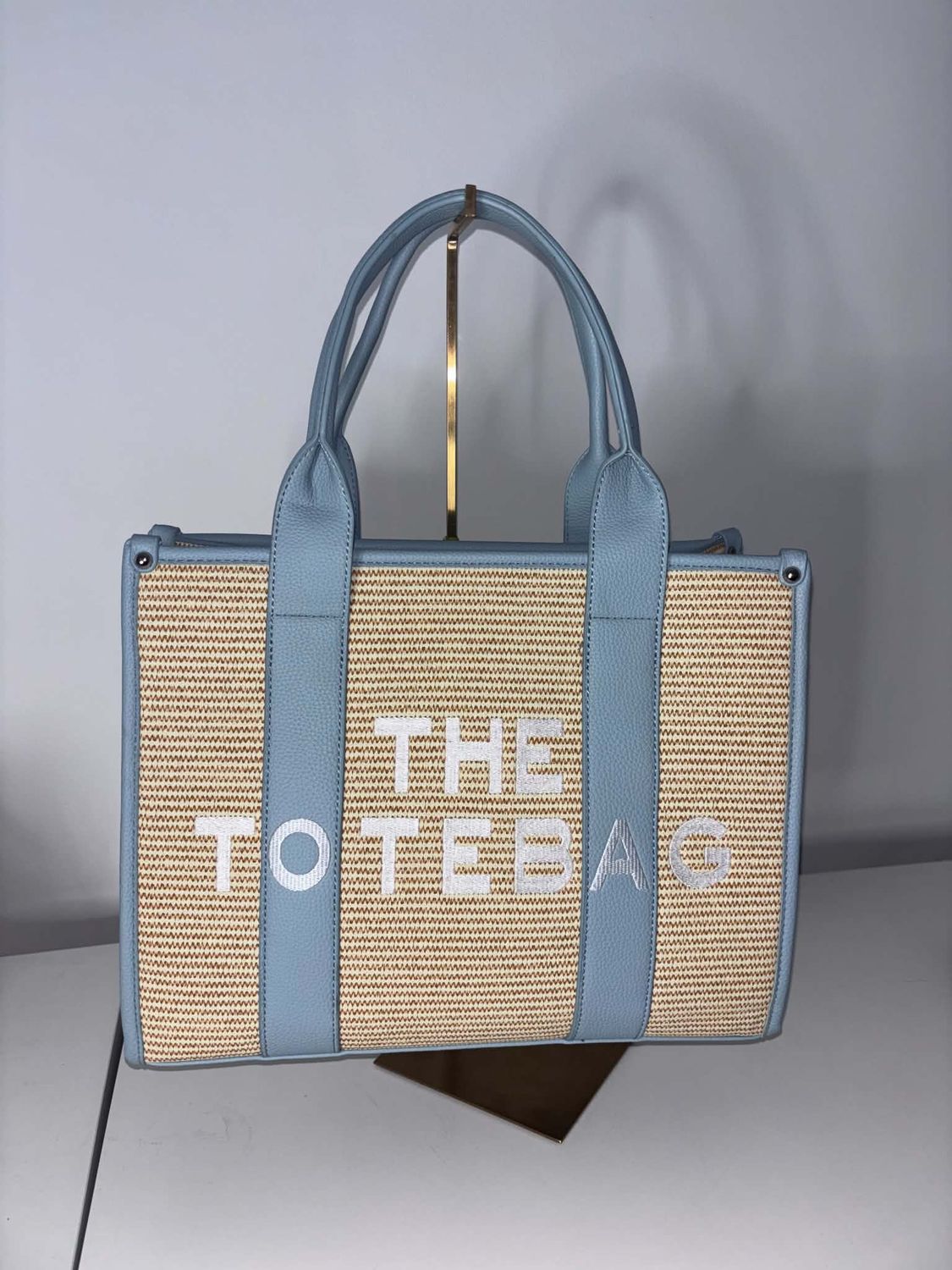 Tote Bag - lichtblauw.