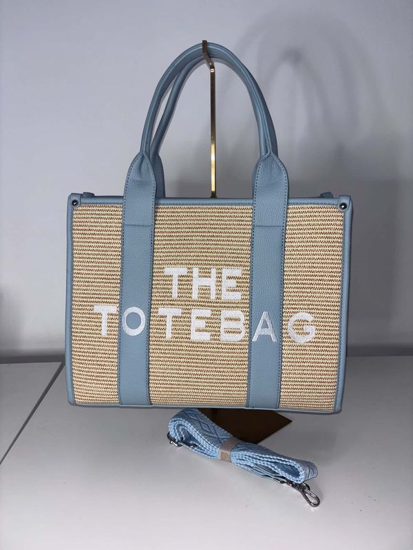 Tote Bag - lichtblauw.