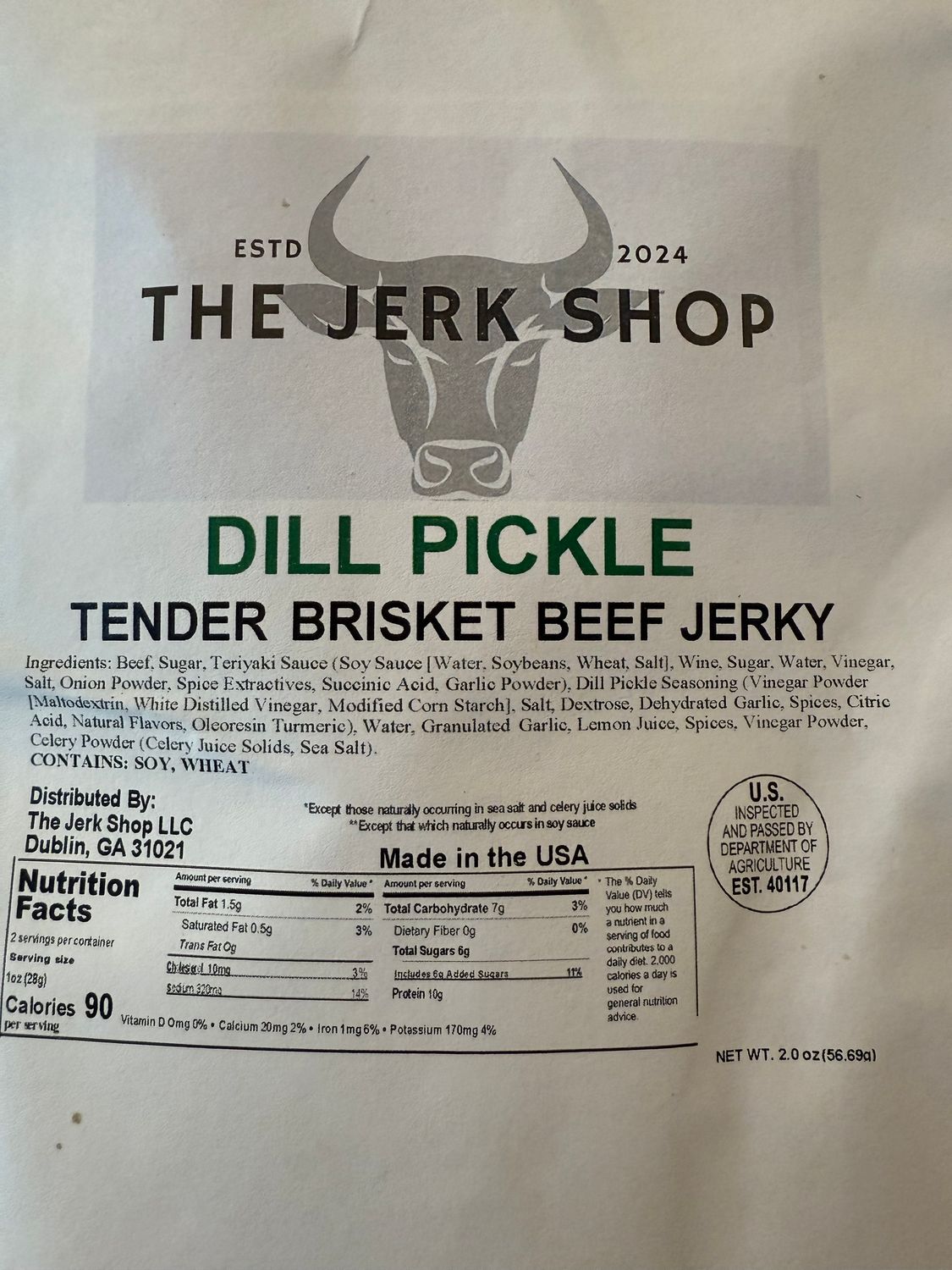 Dill Pickle Beef Brisket 2.0 oz