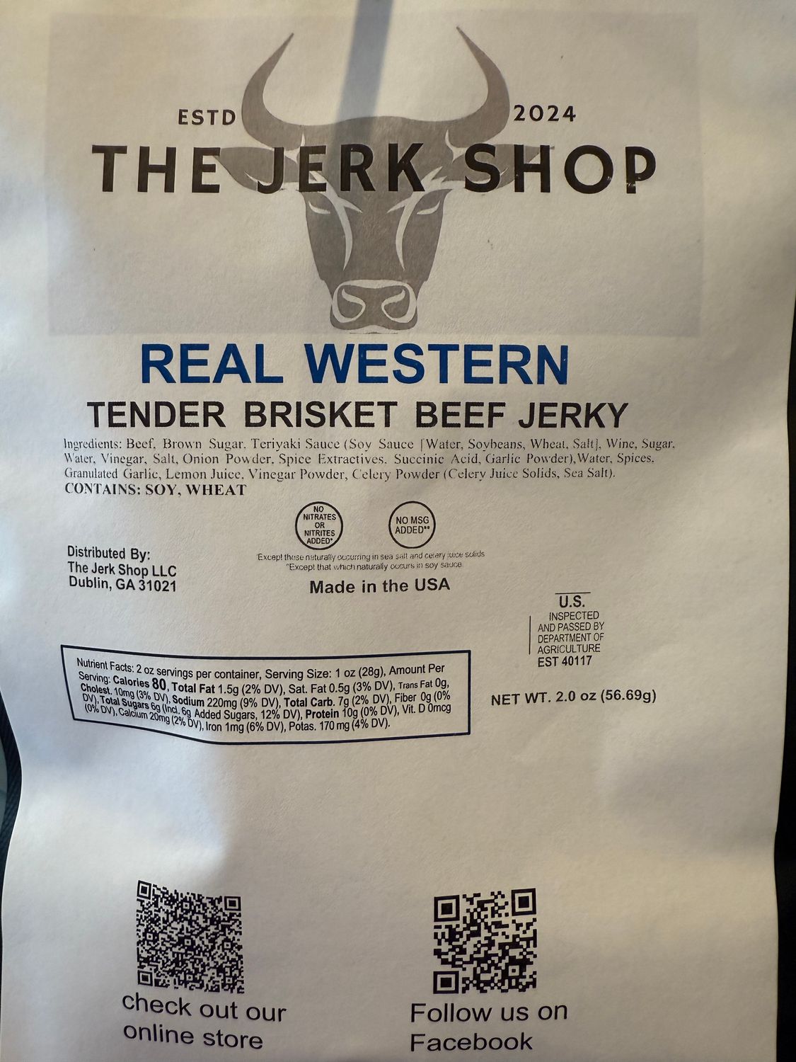 Real Western Beef Brisket 2.0 oz