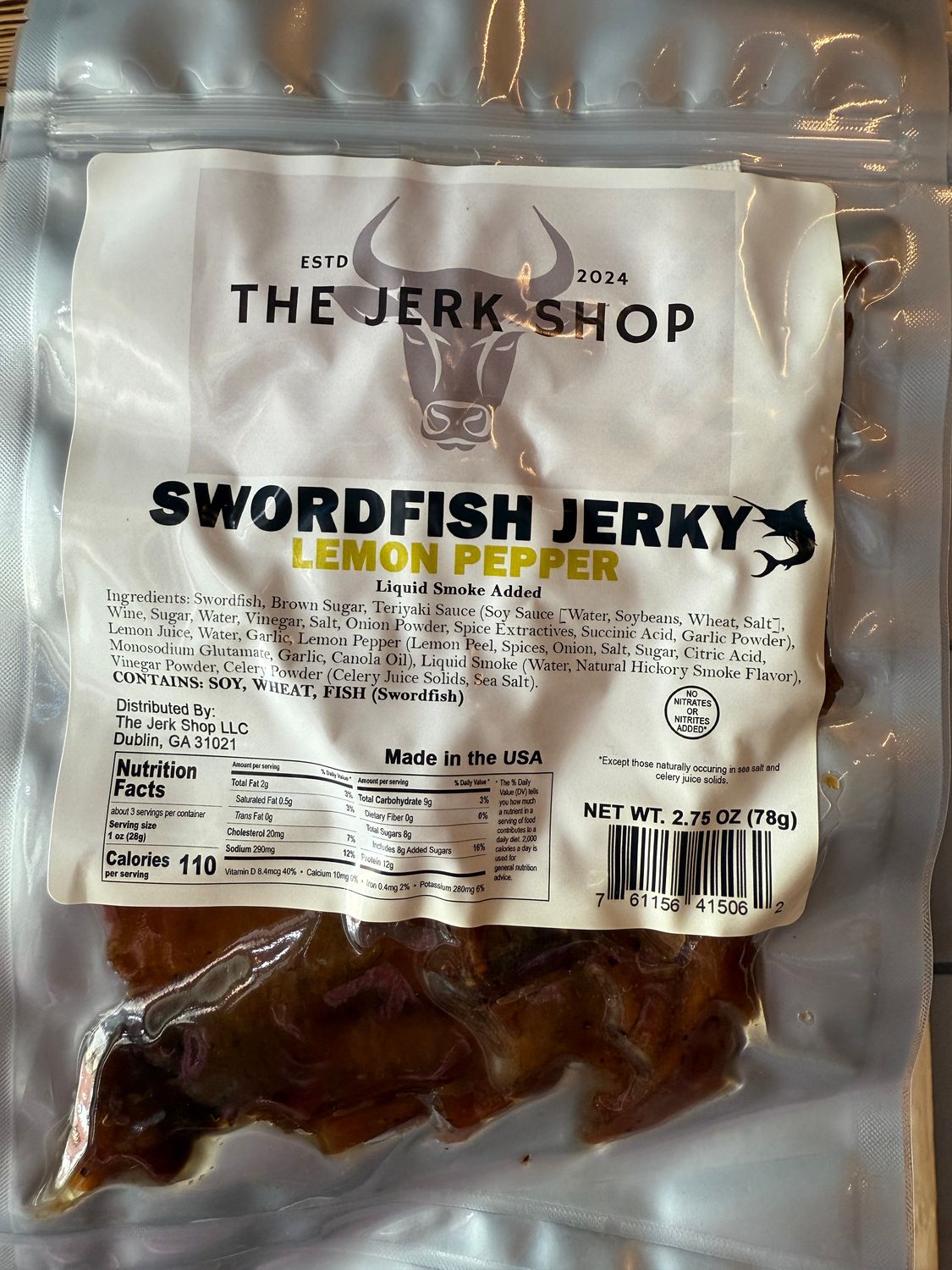 Swordfish Lemon Pepper 2.75 oz