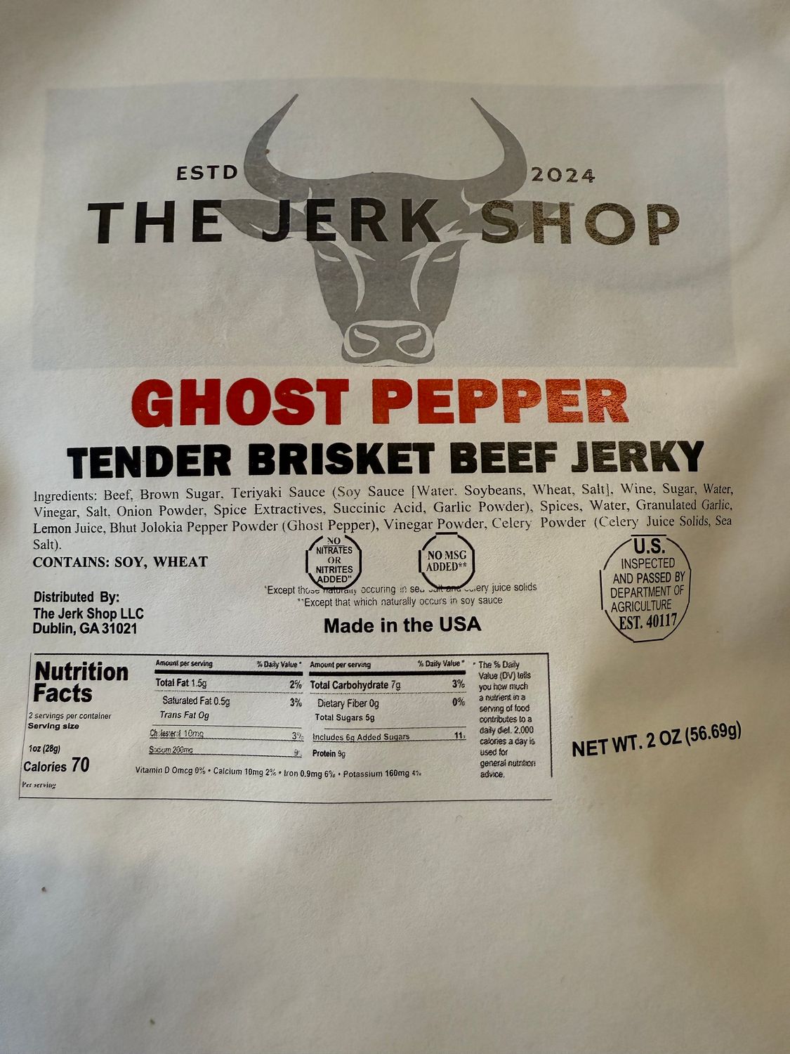 Ghost Pepper Brisket 2.0 oz